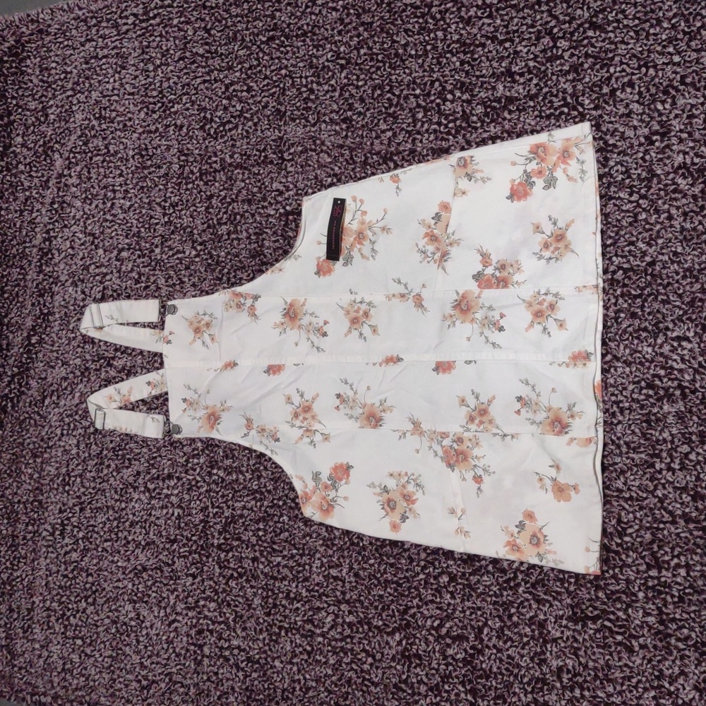 No Boundaries Girl's Juniors' Pinafore Dress - Picture 4 of 6